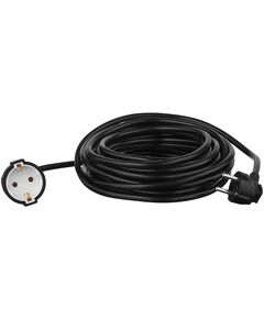 2E Мережевий подовжувач 1XSchuko, 3G*1.5мм, 10м, black, фото  | SNABZHENIE.com.ua