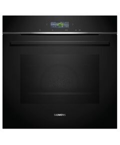 Духова шафа Siemens електрична, 71л, A+, дисплей, конвекція, піроліз, чорний, фото  | SNABZHENIE.com.ua