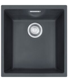 Кухонне миття Franke Sirius SID, тектонайт, врізне, квадрат без крила, чаша-1, 365х440х200, SID 110-34, чорний мат., фото  | SNABZHENIE.com.ua
