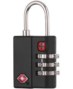 Замок кодовий, Wenger TSA Combination Lock, чорний, фото  | SNABZHENIE.com.ua