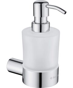 Дозатор для мила, настінний Deante Round, 200мл, хром, фото  | SNABZHENIE.com.ua