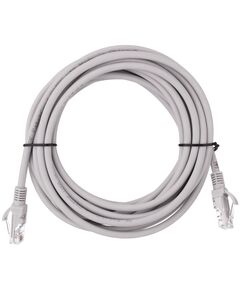 Патч-корд 2E САТ 5e, UTP, 5м, 26AWG, RJ45, 7/0.16, Cu, LSZH, сірий, фото  | SNABZHENIE.com.ua