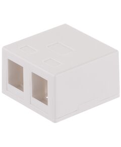 З'єднувальна коробка 2Е, для модулів Keystone, 2 порти, фото  | SNABZHENIE.com.ua