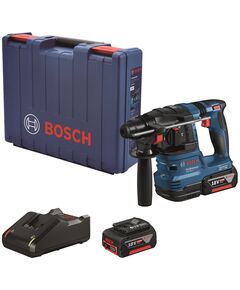 Bosch Перфоратор GBH 185-LI, акумуляторний, 18В, SDS-Plus, 1.9Дж, безщітковий, 2х4.0Ah, фото  | SNABZHENIE.com.ua