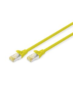 Патч-корд DIGITUS CAT 6a S-FTP, 1м, AWG 26/7, Cu, LSZH, жовтий, фото  | SNABZHENIE.com.ua