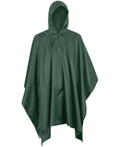 Дощовик-пончо 2E, Тип 1, зелений, фото  | SNABZHENIE.com.ua