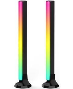 Govee Набір підсвічування H6046 Flow Plus Light Bars, RGBIC, WI-FI/Bluetooth, чорний, фото  | SNABZHENIE.com.ua