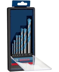 Bosch Набір свердел по металу Expert MultiConstruction CYL-9, 4/5/6/6/8/10/12 мм, 7 шт., фото  | SNABZHENIE.com.ua