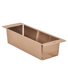 Коландер Grohe для кухонної мийки, матовий теплий захід сонця, фото  | SNABZHENIE.com.ua