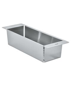 Коландер Grohe для кухонної мийки, нержавіюча сталь, фото  | SNABZHENIE.com.ua