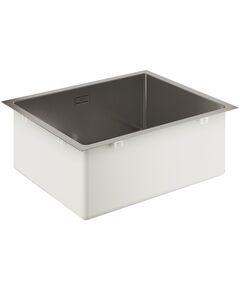 Мийка кухонна Grohe K700U, нерж.сталь, прямокут., без крила, 550x450x200мм, чаша - 1, уніврсальна, матовий графіт, фото  | SNABZHENIE.com.ua