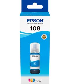 Контейнер з чорнилом Epson 108 EcoTank L8050/L18050 cyan, фото  | SNABZHENIE.com.ua