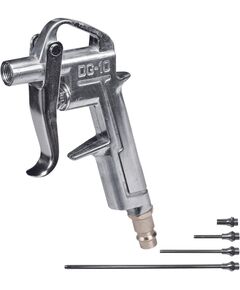 Einhell Пістолет продувний з насадками 4шт, 20/50/95/220мм, 8бар, 0.2кг, фото  | SNABZHENIE.com.ua