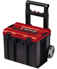 Einhell Ящик модульний для інструменту E-Case L, на коліщатках, телескопічна ручка, 40.6х44.4х35.5см, пластик, фото  | SNABZHENIE.com.ua