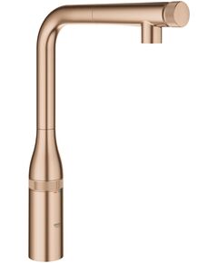 Змішувач для кухні Grohe Essence Smart Control, довж.виливу - 199мм, поворотний/витяжний, вентиль/кнопка, матовий теплий захід сонця, фото  | SNABZHENIE.com.ua