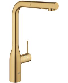 Змішувач для кухні Grohe Essence, довж.виливу - 204мм, поворотний/витяжний, 1важіль, матовий прохолодний схід сонця, фото  | SNABZHENIE.com.ua