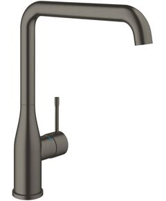 Змішувач для кухні Grohe Essence, довж.виливу - 220мм, поворотний, 1важіль, матовий графіт, фото  | SNABZHENIE.com.ua