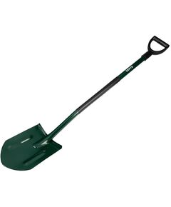 Гостра лопатка з металевою ручкою та пластиковою рукояткою VERTO, фото  | SNABZHENIE.com.ua