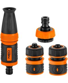 Комплект NEO 1/2 с прямым соплом и разъемами, фото  | SNABZHENIE.com.ua