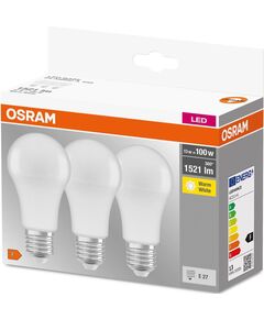 Osram Набір ламп 3шт LED E27 13Вт 2700К 1520Лм A60, фото  | SNABZHENIE.com.ua