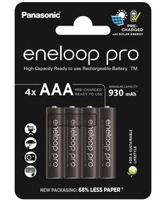 Акумулятор Panasonic Eneloop NI-MH  Pro AAA 930 мАч, 4 шт., фото  | SNABZHENIE.com.ua