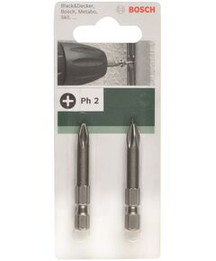 Bosch Біти PH2 XH, 49мм, 2шт, фото  | SNABZHENIE.com.ua