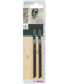 Bosch Полотно пиляльне для електролобзика HSC по дереву, T 301 CD, 3х116мм, 2шт, фото  | SNABZHENIE.com.ua
