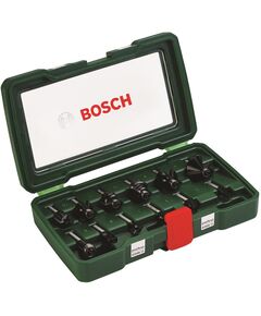 Bosch Набір фрез по дереву Expert for Wood 8мм, 12шт, фото  | SNABZHENIE.com.ua