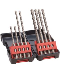 Bosch Набір ударних свердел по бетону SDS-Plus-3, 5-10мм, 8шт, фото  | SNABZHENIE.com.ua