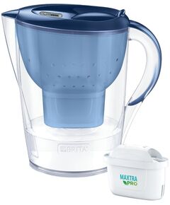 Фільтр-глечик Brita Marella XL Memo MXPro 3.5л (2л очищеної води) з фільтр-картриджем синій 2шт, фото  | SNABZHENIE.com.ua