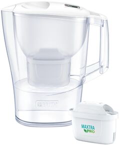 Фільтр-глечик Brita Aluna Memo MXPro 2.4л (1.4л очищеної води) з фільтр-картриджем білий 3шт, фото  | SNABZHENIE.com.ua