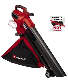 Einhell Пилосос садовий акум VENTURRO 36/240, 36В, PXC, 8000-15000 об/хв, 740 м3/год, 240 км/год, 45 л, фото  | SNABZHENIE.com.ua