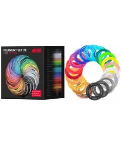 Картридж 2E для 3D ручки PLA, 1.75мм, 20шт, мікс 5м, фото  | SNABZHENIE.com.ua