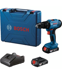 Bosch Шурупокрут-дриль ударний акумуляторний GSB 183-LI 18В 2х2А·год 21-56Нм 374-1815об·хв кейс 1.2кг, фото  | SNABZHENIE.com.ua