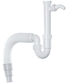 Сифон Franke для мийки, білий, фото  | SNABZHENIE.com.ua