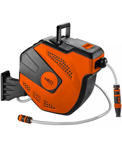 Металлический тележка для садового шланга до 60 м 1/2 с направляющей 15-891, фото  | SNABZHENIE.com.ua