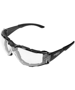 Защитные очки с пенопластовой вставкой, белые линзы, класс FT 97-520, фото  | SNABZHENIE.com.ua