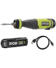 Паяльник аккумуляторный Ryobi USB Lithium RSI4-120G 4В 2А&middot;ч 460&deg;С (5133006146), фото  | SNABZHENIE.com.ua