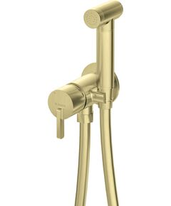 Змішувач для біде Deante Silia, з гігєнічним душем, брашоване золото, фото  | SNABZHENIE.com.ua