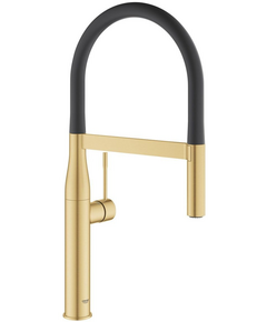 Змішувач для кухні Grohe Essence, довж.виливу - 240мм, поворотний/гнучкий, 1важіль, матовий прохолодний схід сонця, фото  | SNABZHENIE.com.ua