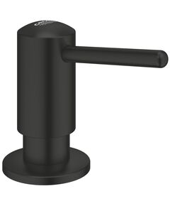 Дозатор для мийних засобів Grohe Contemporary, 500мл, чорний матовий, фото  | SNABZHENIE.com.ua