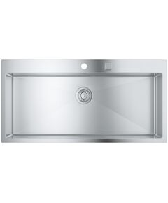 Мийка кухонна Grohe K800, нерж.сталь, прямокут., без крила, 1024x510x200мм, чаша - 1, врізна, нержавіюча сталь, фото  | SNABZHENIE.com.ua