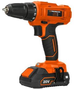 TEKHMANN Шурупокрут-дриль акумуляторний TCD-30/i20 KIT 20В 30 Нм 1x2.0А·год 0-400·1500об·хв 1.7кг, фото  | SNABZHENIE.com.ua