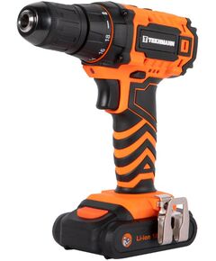 TEKHMANN Шурупокрут-дриль акумуляторний TCD-18 LIW 18В 2х2А·год 28Нм 0-350·1300об·хв 1.3кг кейс, фото  | SNABZHENIE.com.ua