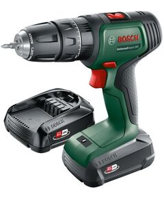 Bosch Шурупокрут-дриль акумуляторний UniversalImpact 18В 2х1.5А·год 20Нм 0-440·0-1450об·хв кейс ЗП 1.3кг, фото  | SNABZHENIE.com.ua