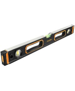 Рівень Tolsen Профі, 60см, 3 капсули, алюмінієвий, з магнітами, отвори для руки, фото  | SNABZHENIE.com.ua