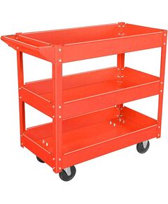 Tolsen Візок вантажний універсальний, 84х41х78см, 3 рівня, на колесках, фото  | SNABZHENIE.com.ua