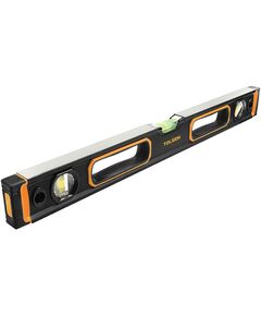 Рівень Tolsen Профі, 40см, 3 капсули, алюмінієвий, з магнітами, отвори для руки, фото  | SNABZHENIE.com.ua