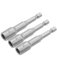 Tolsen Головки торцеві магнітні, набір 3шт, 1/4"х65мм, 6мм, сталі 40Cr, фото  | SNABZHENIE.com.ua