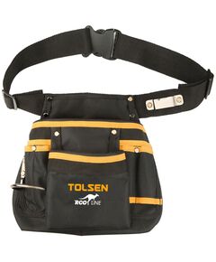 Tolsen Пояс для інструменту, 11 відділення, металева петля для молотка, скоба для рулетки, максимальний D поясу 144см, фото  | SNABZHENIE.com.ua